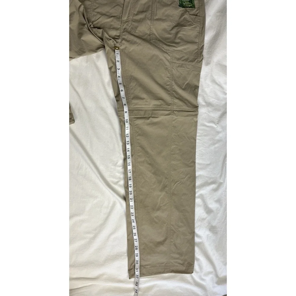 Royal Robbins Convertible Cargo Pants Mens US 38/ 32 Outdoor Hiking‎ Beige New